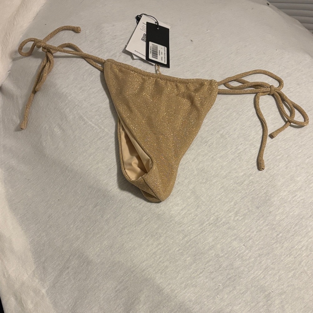Tiger Mist Gold Bikini Bottom